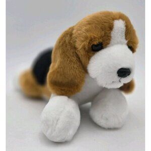 Aurora Buddy 31518 Beagle Puppy Hound Plush Dog White Brown Plush New Tags Gifts